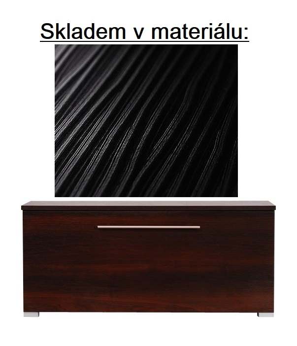 Botník Livimo - černá struktura - SKLADEM