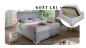 Postel Giardino a rošt LR1 - 180x200 s úložným prostorem