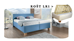 Postel Vivat s roštem LR1 - 160x200