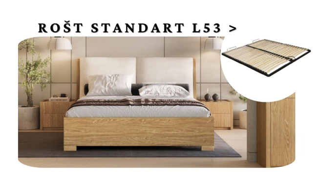 Postel Modello MOL s úložným prostorem - 160x200