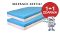Matrace Zetta 20 plus 100x200 (1+1 zdarma)