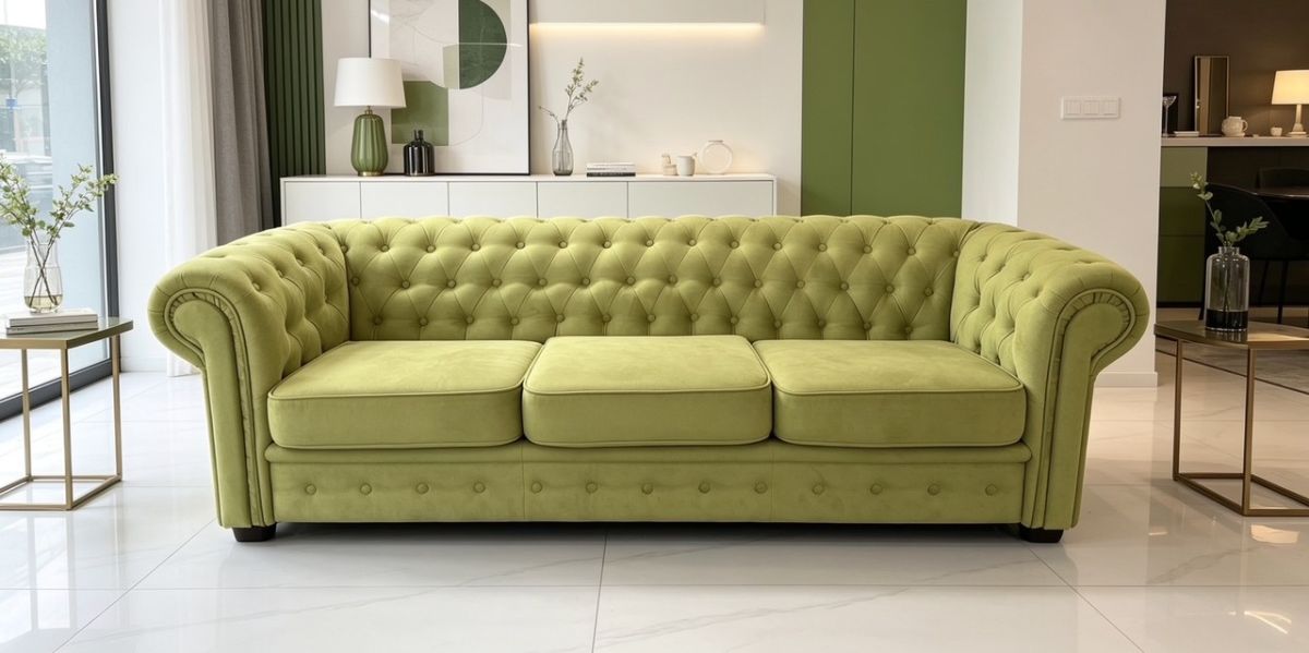 Pohovka Chesterfield - 3N - Skladem - 1A-479